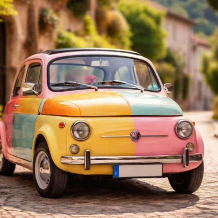 fiat-500-rue-pittoresque-batiments-verdure