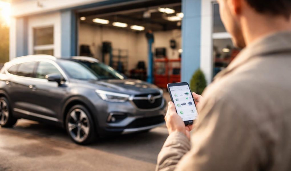 voiture-moderne-atelier-personne-smartphone