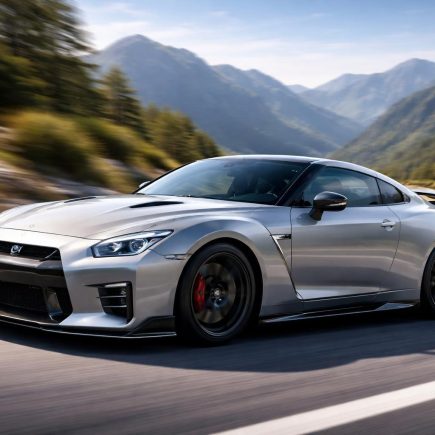 voiture-sportive-nissan-route-montagne