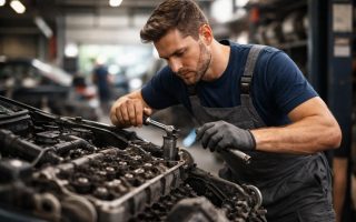 mecanicien-concentre-moteur-outils-atelier