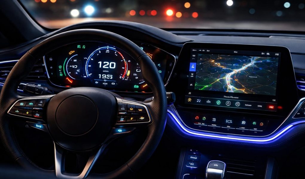 tableau-bord-moderne-lumineux-technologique