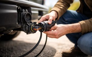 vehicule-prise-remorque-cables-colores