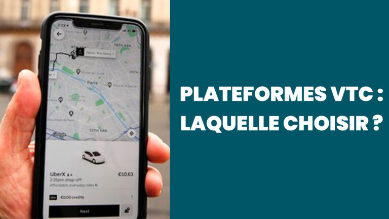 image de présentation avec un titre "plateformes VTC : laquelle choisir ?