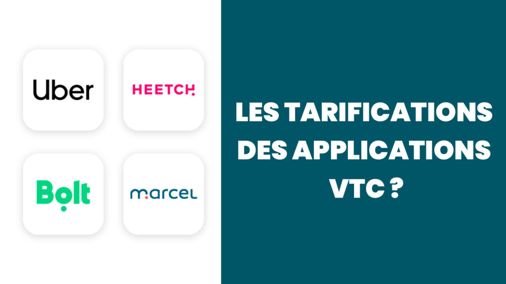 Quels sont les tarifications des applications VTC ?
